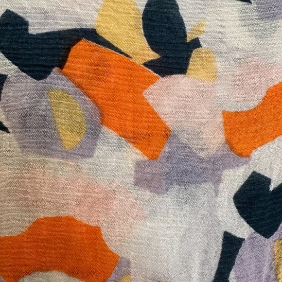 Compañia Fantastica shirred multicolor button up shirt - Picture 6 of 6